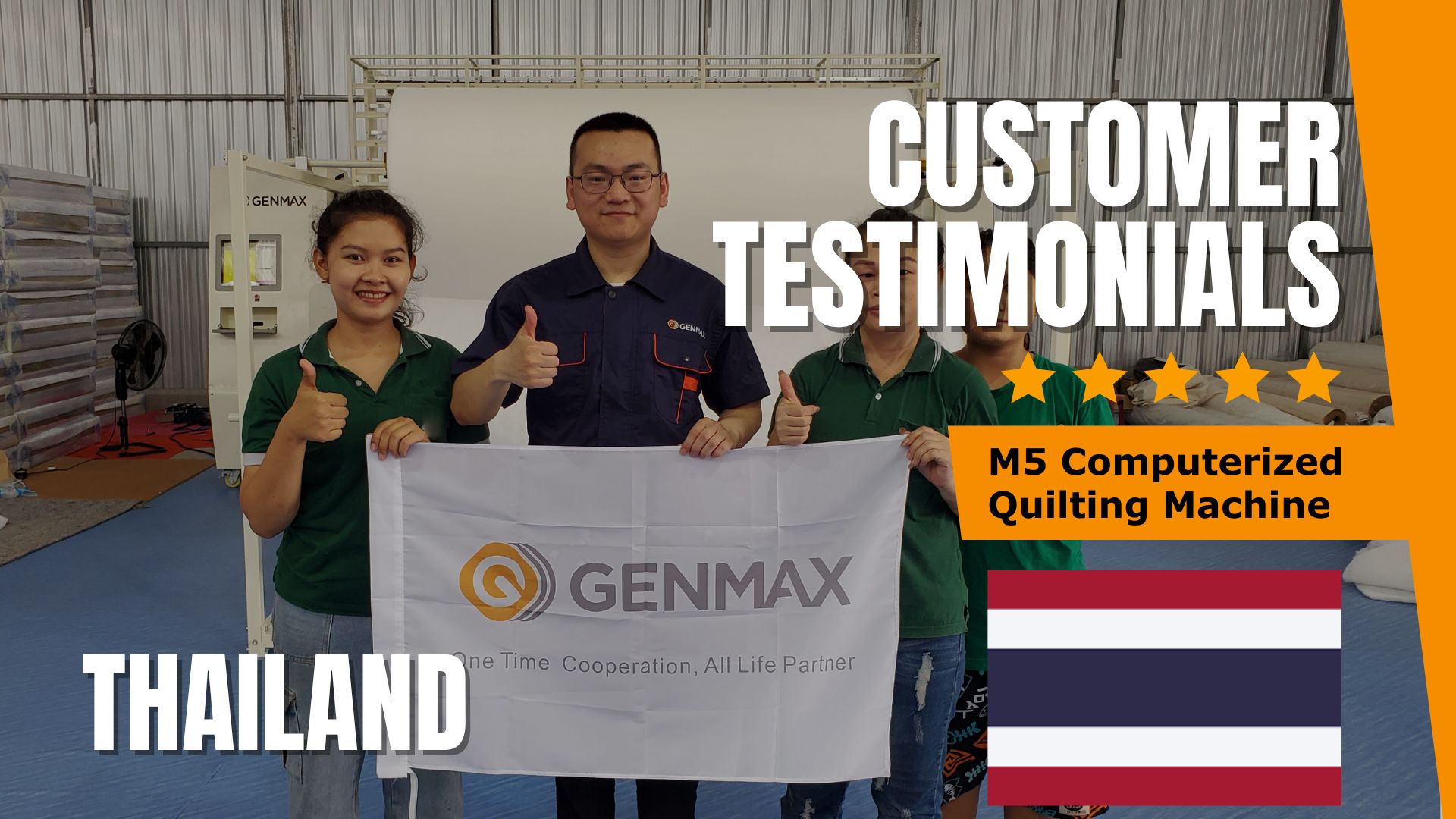 Thailand's Industry Leaders Choose GENMAX Quilting Machines (2024)