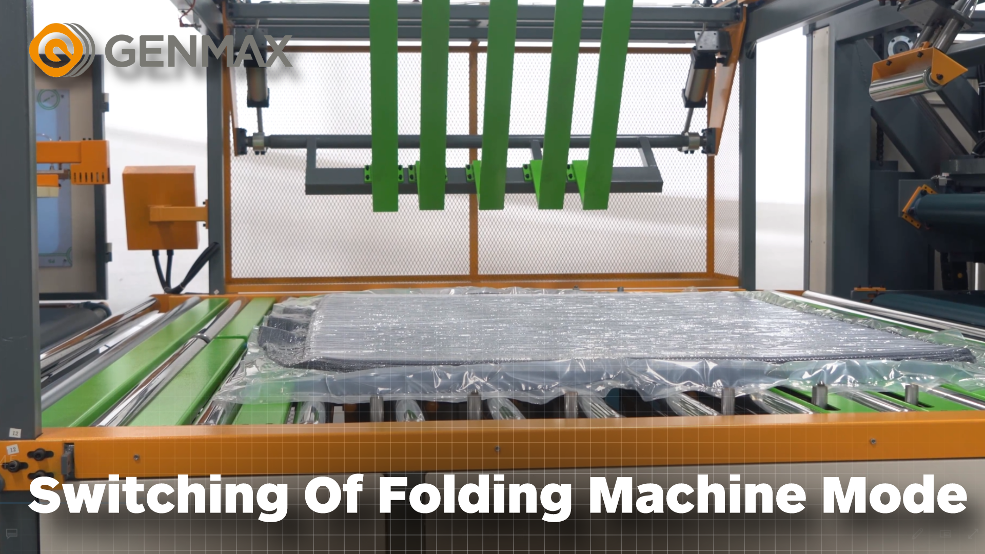 Switching of folding machine mode.