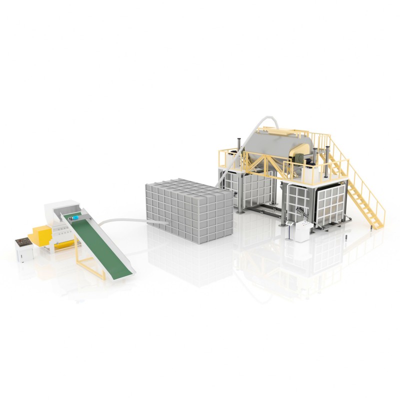 RF02 Foam Rebonding Machine With Steam