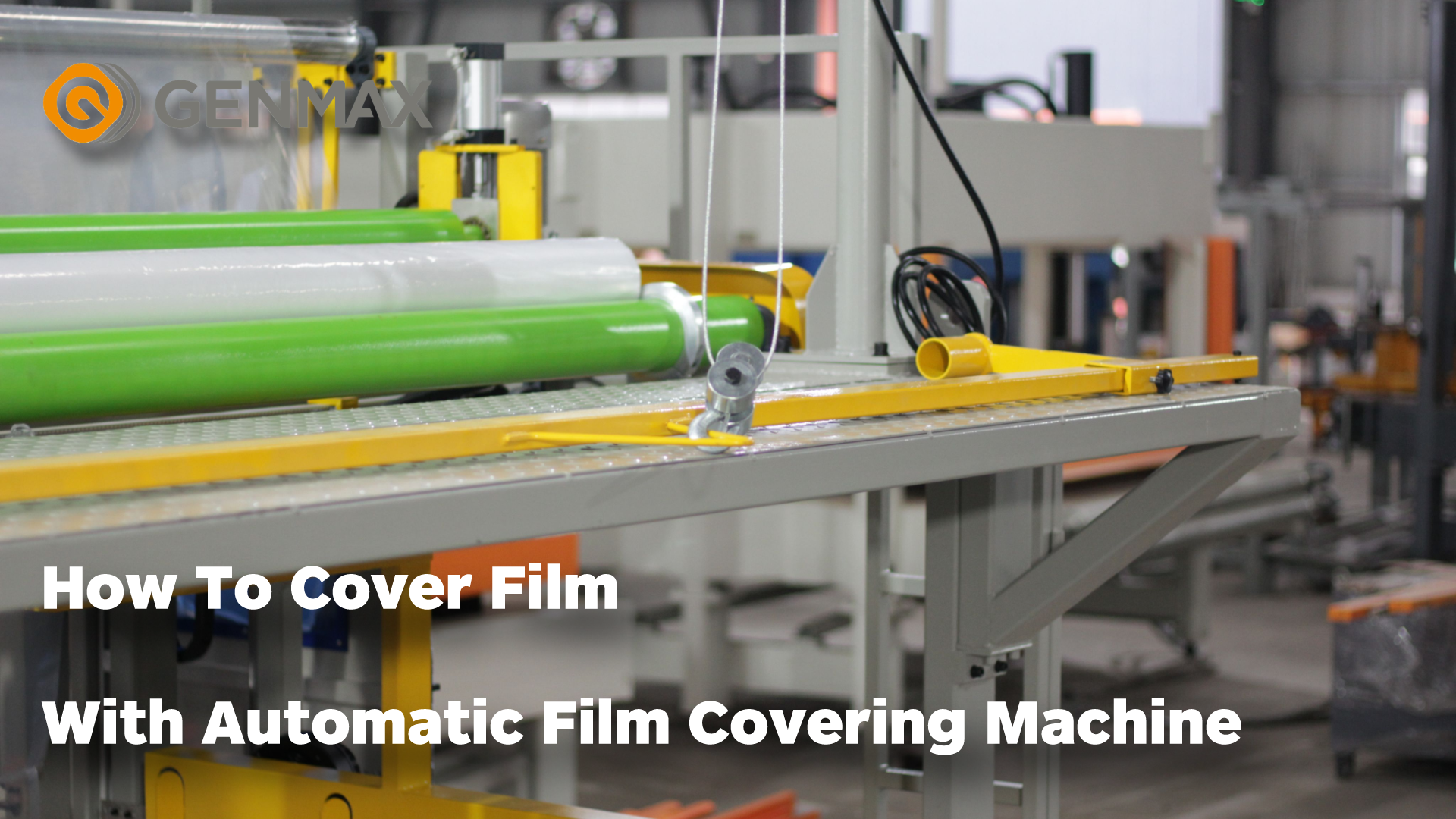 How to cover film with automatic film covering machine