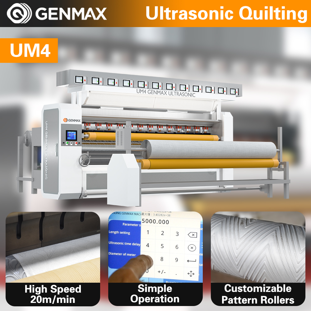 UX4 ultrasonic quilting machine