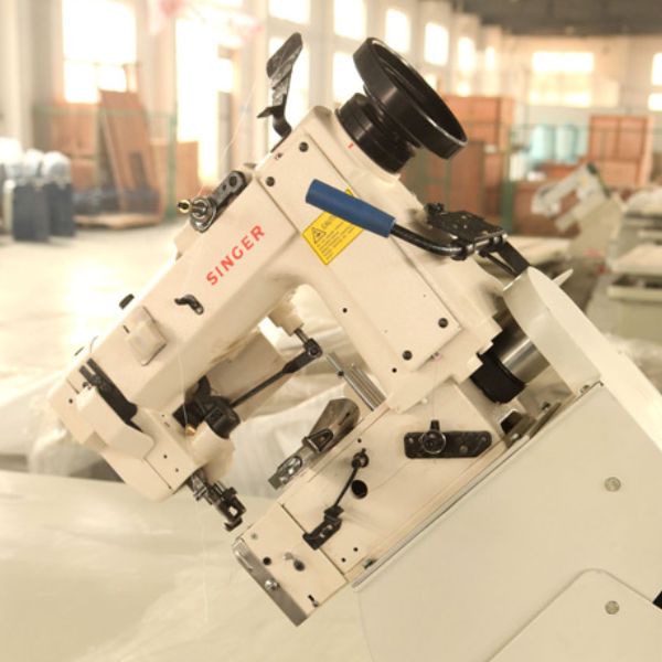 100% Original SINGER-300U-semi-automatic mattress tape edge machine